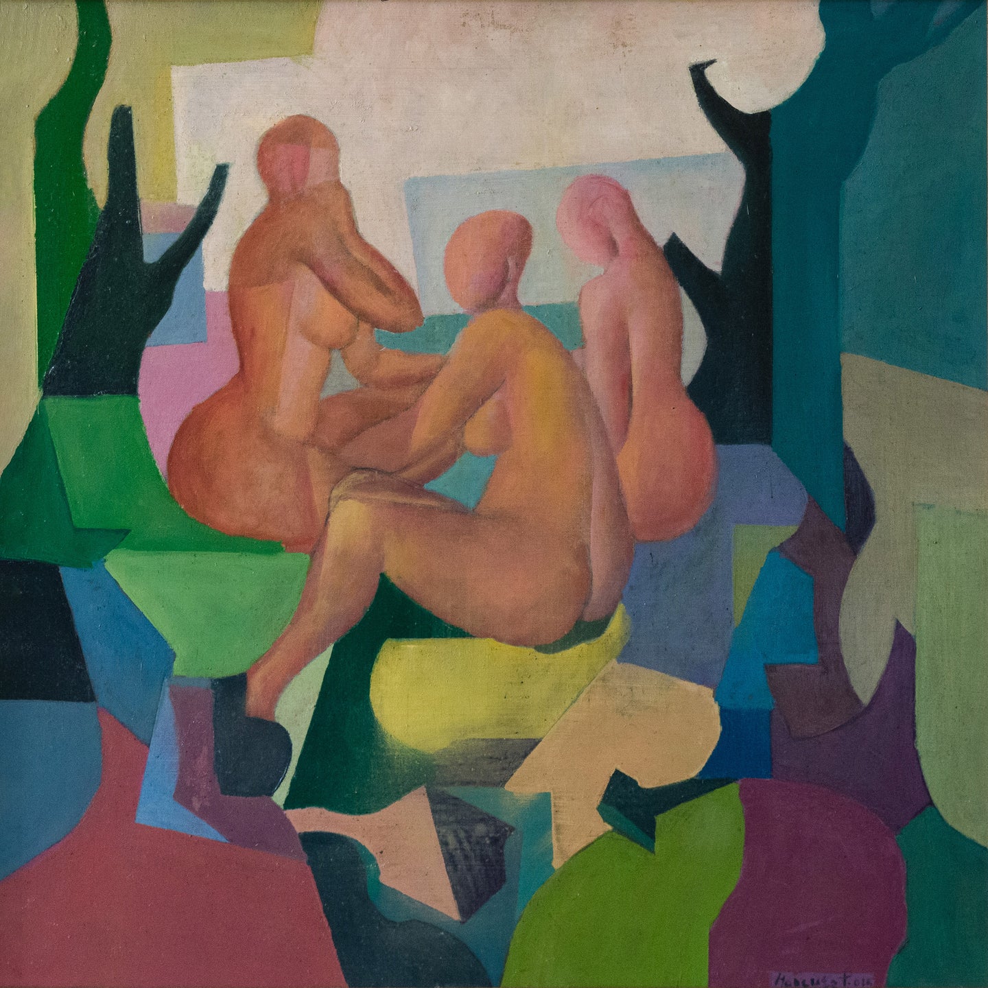 Pietro Mancuso, Figure (Donne al Bagno), 2013