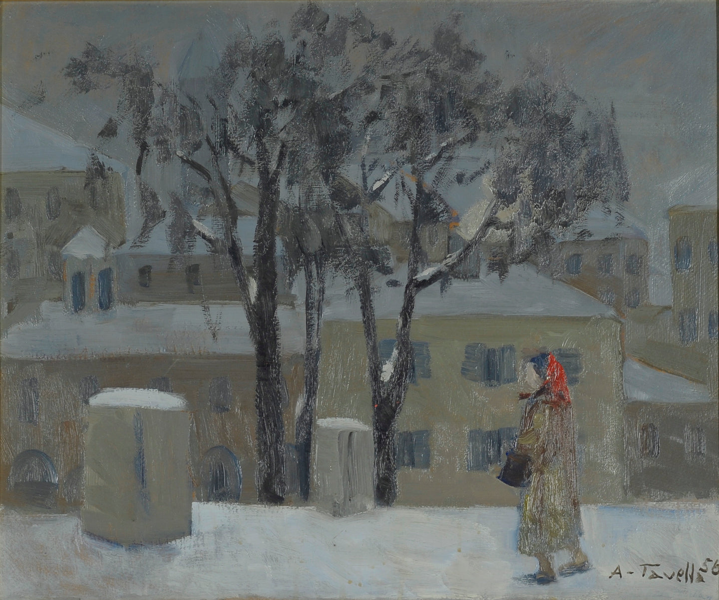 Aldo Tavella, Inverno, 1958