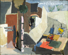Carica l&#39;immagine nel visualizzatore di Gallery, Aldo Tavella, Meditazione, 1949 - Senza Titolo (Retro)
