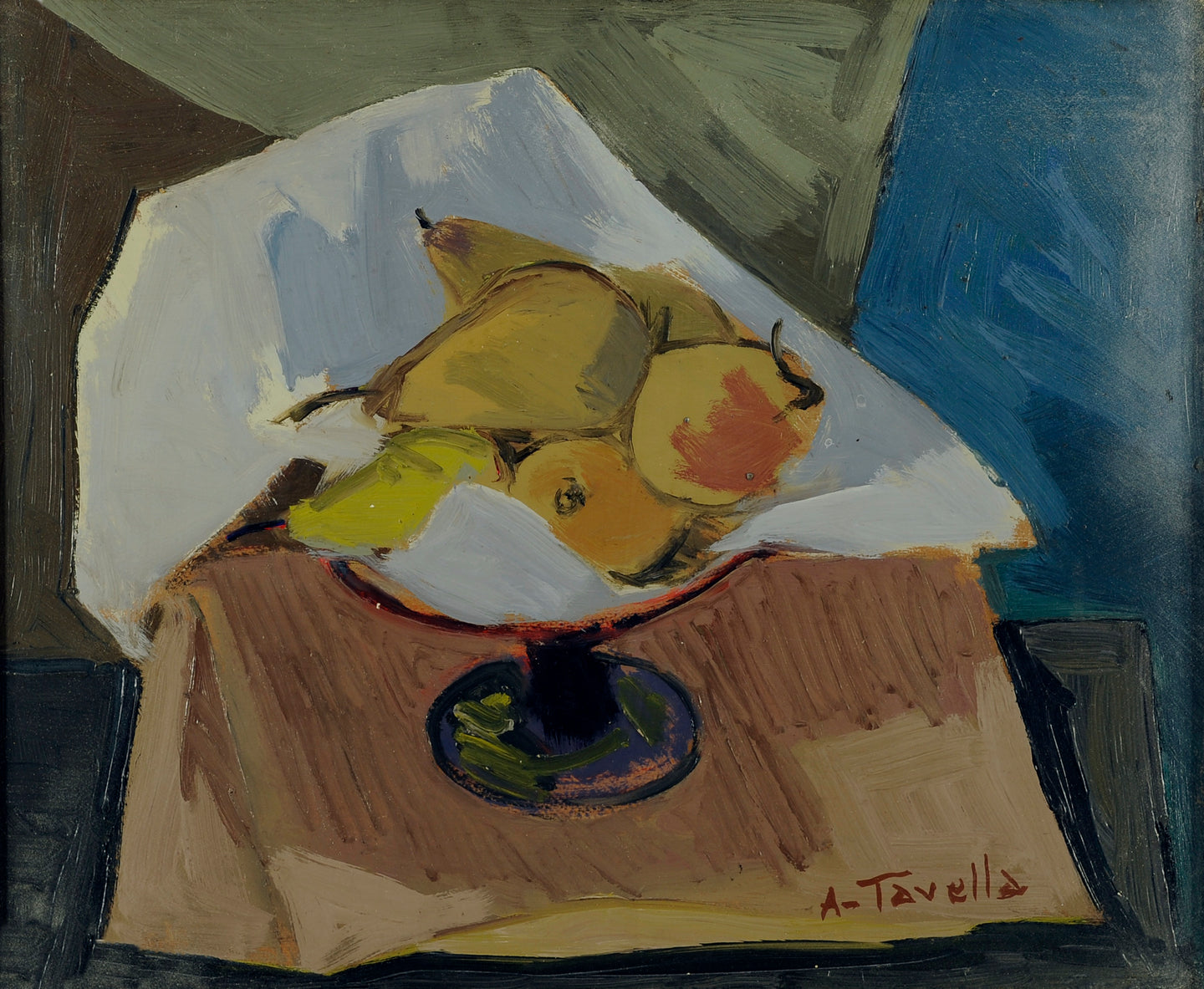 Aldo Tavella, Frutta, 1958