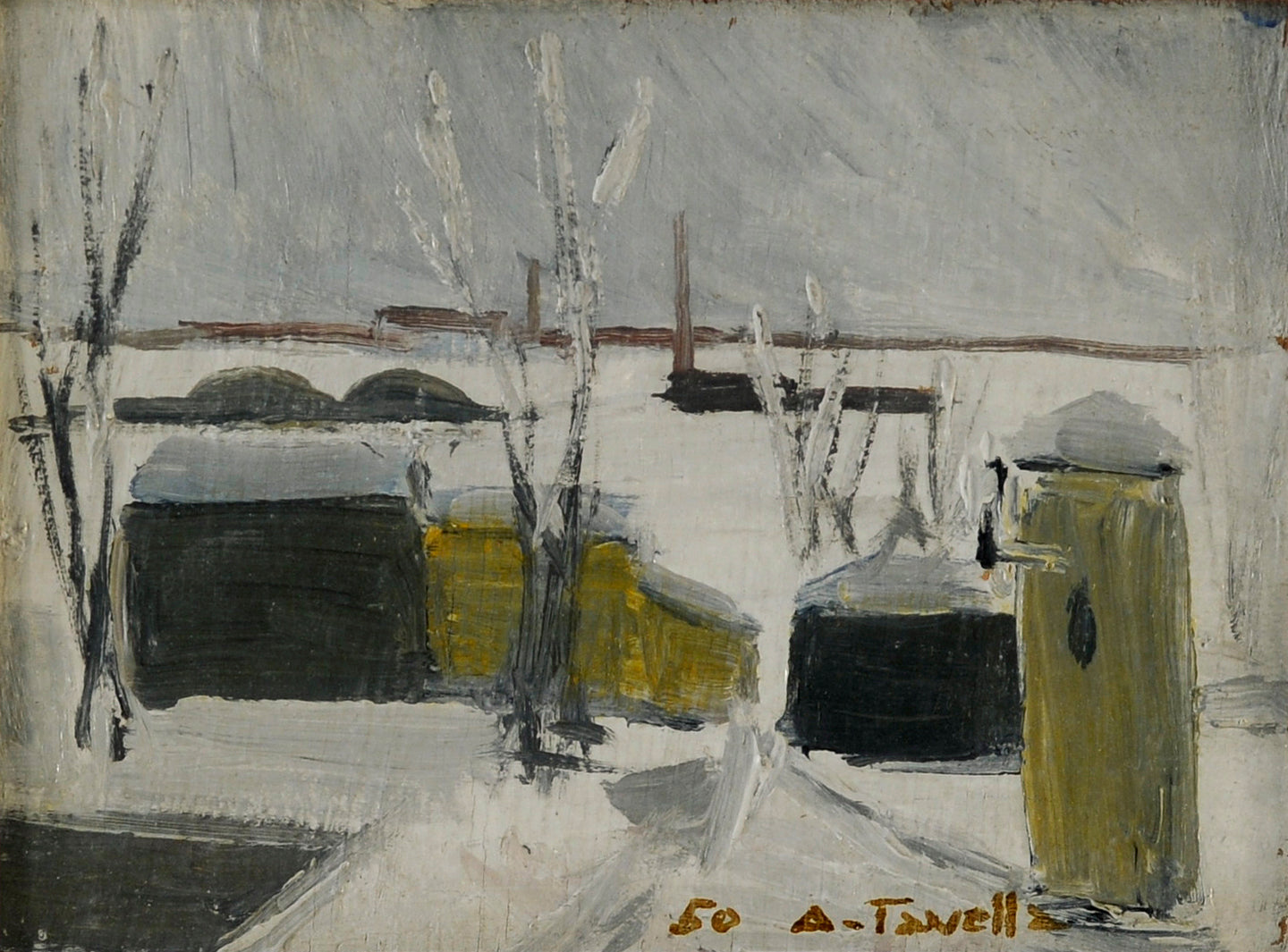 Aldo Tavella, Inverno, 1950