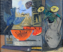 Load image into Gallery viewer, Aldo Tavella, Fiori, Anguria e Picchio, 1956

